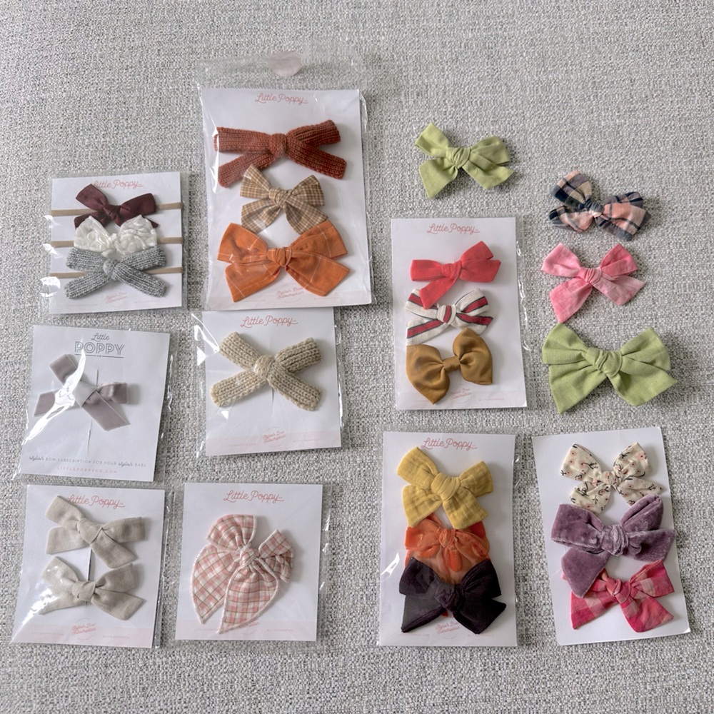 Little Poppy Co Bow lot